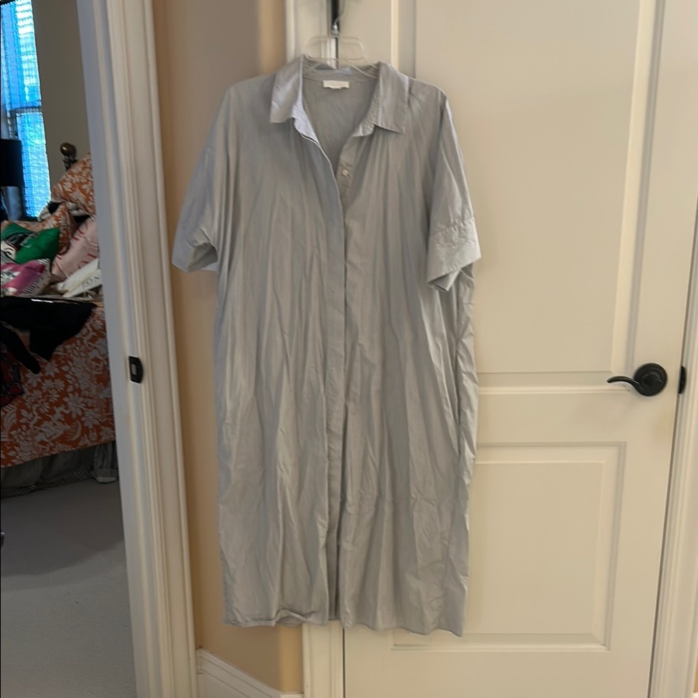 COS Light Gray Maxi Dress